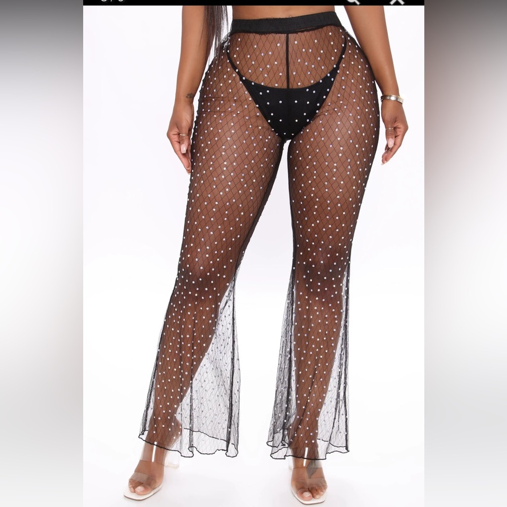 Swimsuit coverup pants